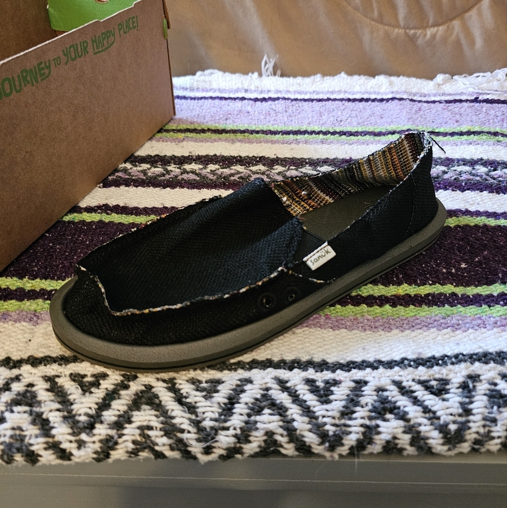 Sanuk Donna hemp SINGLE LEFT SHOE